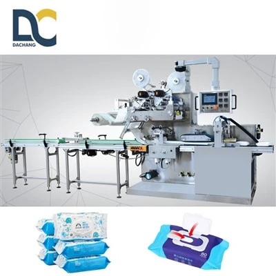 Hệ thống gấp và đóng gói khăn ướt tiên tiến