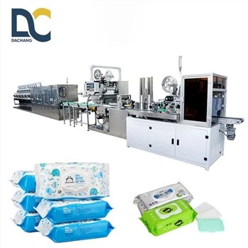 Dây chuyền sản xuất khăn ướt hoàn toàn tự động